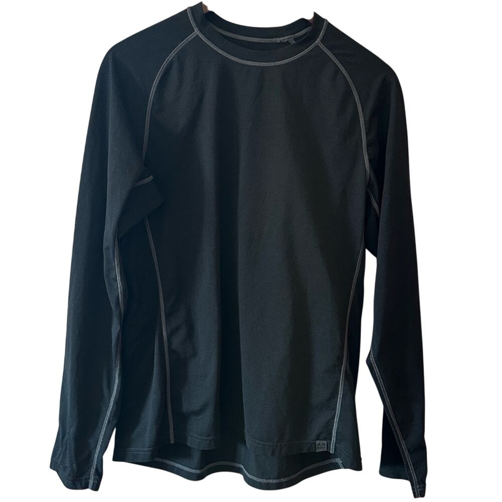 Kuiu Peloton 130 Mens Black Long Sleeve Fishing Hunting Shirt Medium Primeflex